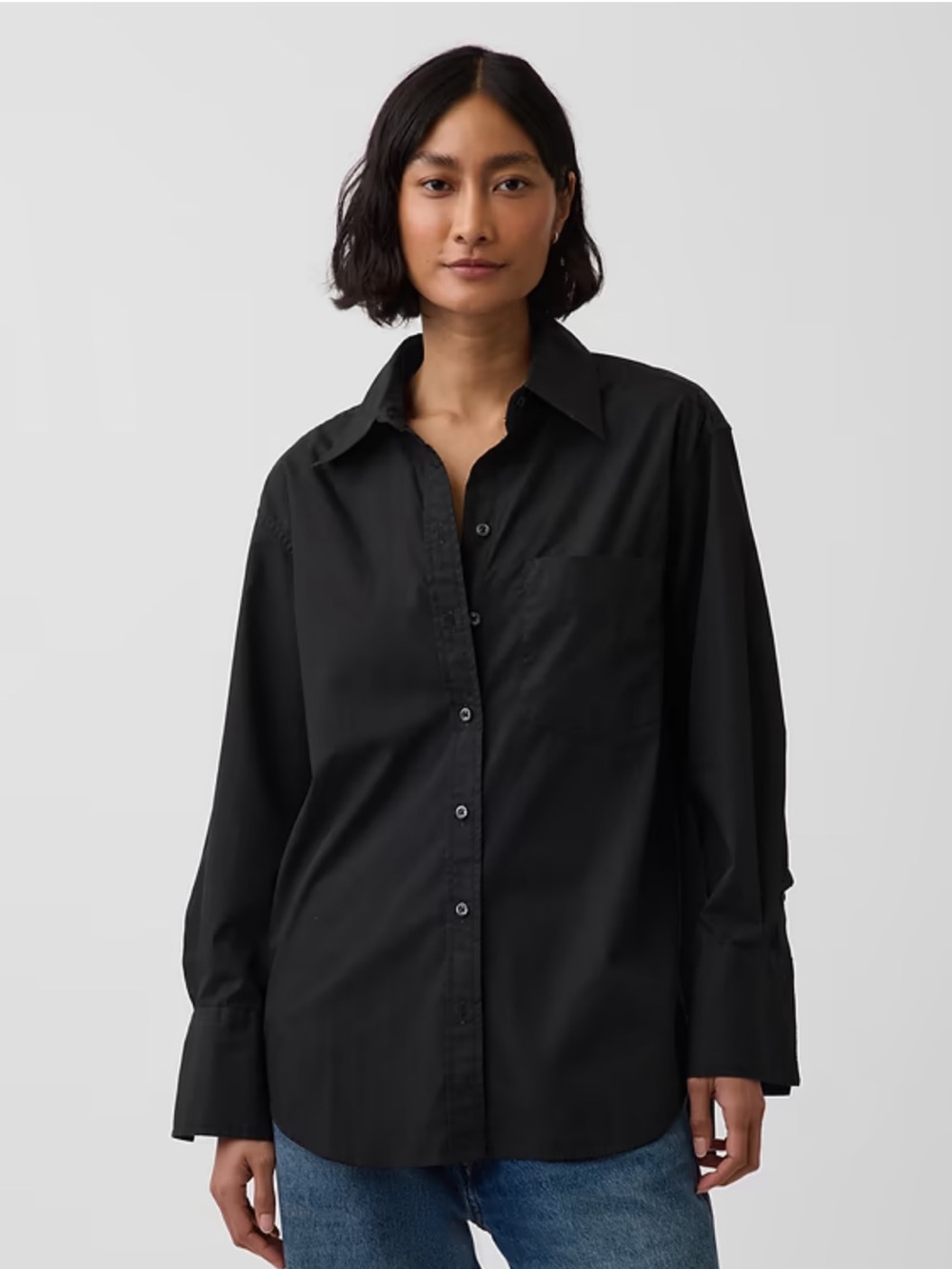 GAP Organic Cotton Poplin Big Shirt